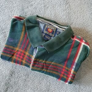 Vintage Ralph Lauren Chaps Plaid Polo Shirt